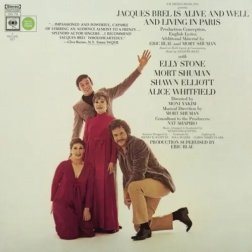 Brel, Jacques / Blau, Eric / Shuman, Mort Jacques Brel Is Alive And Well And Living In Paris – VINYL LP