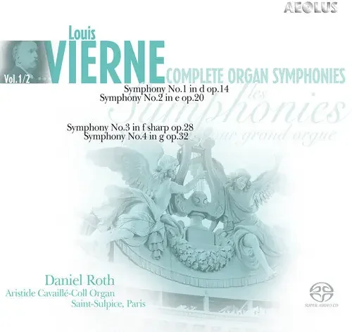 Daniel Roth Organ Symphonies Vol. 1 & 2 – SUPER-AUDIO CD