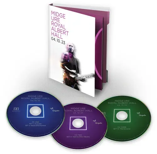 Midge Ure Live at the Royal Albert Hall 04.10.23 – COMPACT DISCS