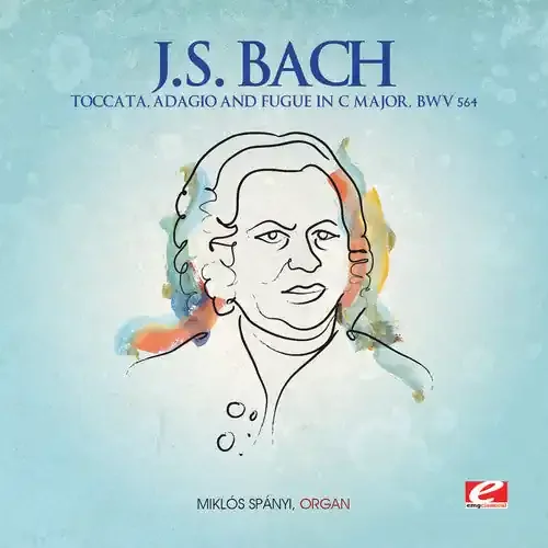 Mikl s Sp nyi Toccata Adagio & Fugue C Major – CD SINGLE