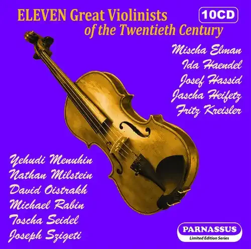Mischa Elman 11 Great Violinists of the 20th Century – COMPACT DISCS