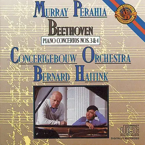Murray Perahia Piano Concerti 3 & 4 – COMPACT DISCS