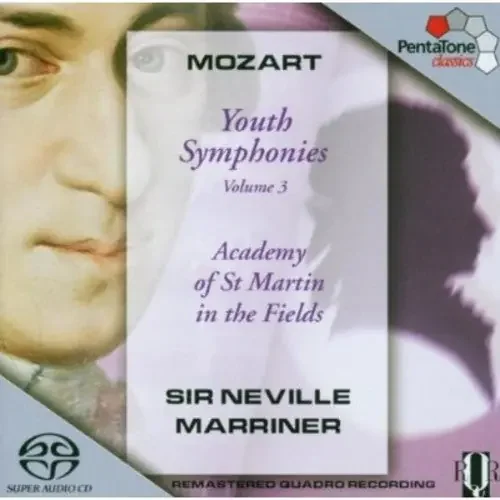 Neville Marriner Youth Symphonies 3 – SUPER-AUDIO CD