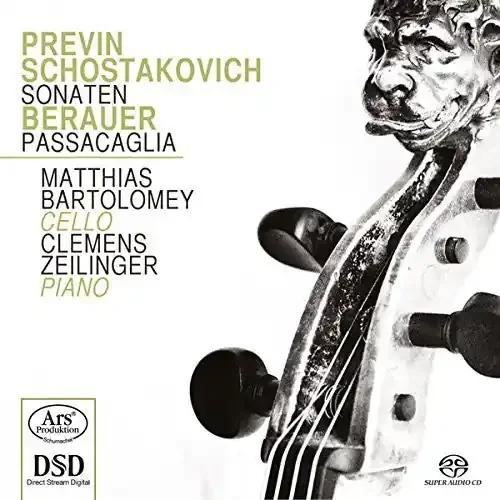 Previn / Schostakovich / Berauer Sonaten & Passacaglia – SUPER-AUDIO CD