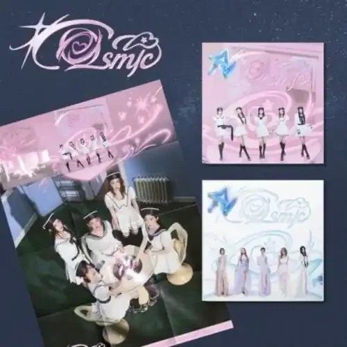 Red Velvet Cosmic – Poster Random Cover Version – incl. 5 Stickers, 4 Postcards + Photocard – COMPACT DISCS