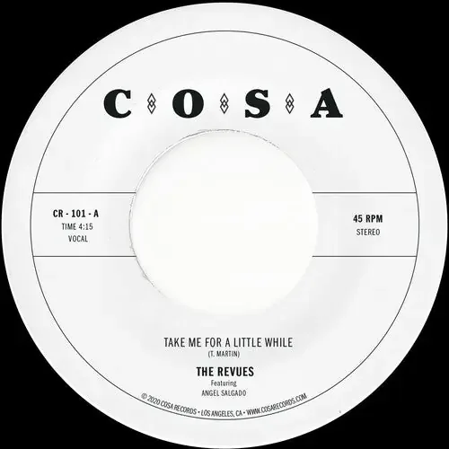 Revues Take Me For A Little While – 7-INCH SINGLE