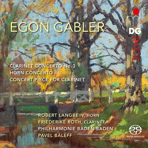 Robert Langbein Clarinet Concerto 3 / Horn Concerto / Concert – SUPER-AUDIO CD