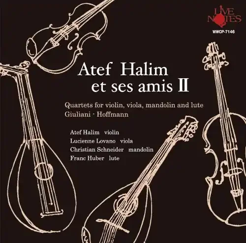 Works For Mandolin, Lute, Vilon, Viola Halim(Vn)Lovano(Va)C.schneider(Mand)F.hubert(Lute) – Japan CD